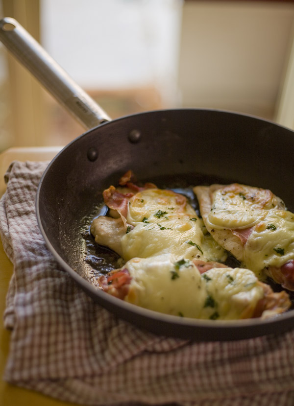 (pic) chicken bolognese - taken from 'Music to dine For' - Italian cooking by Galliano Sommavilla - Brolga Publishing 2008