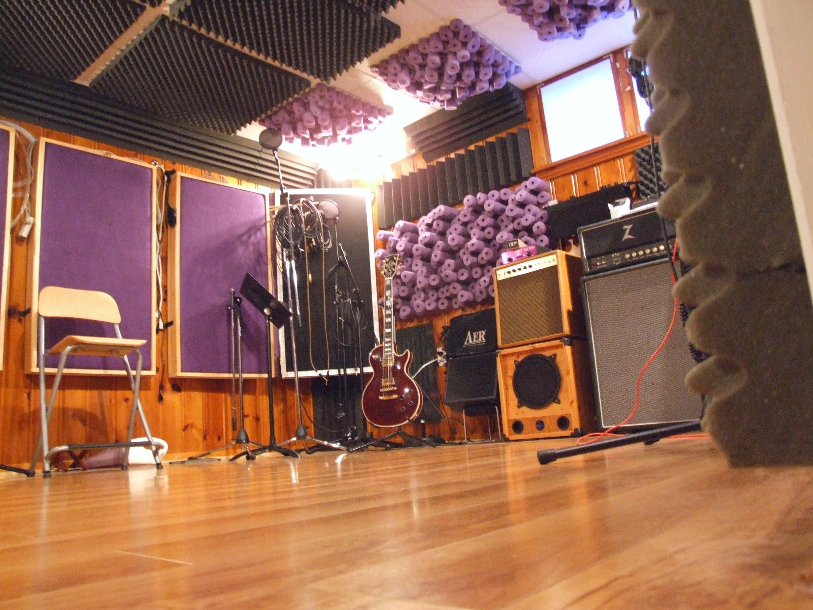 Fandango Recording first tracking room