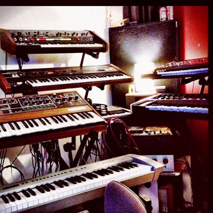 Plenty of analogue synths