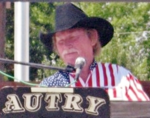 Autry playing for the Bloomfield, NM BBQ cookoff 