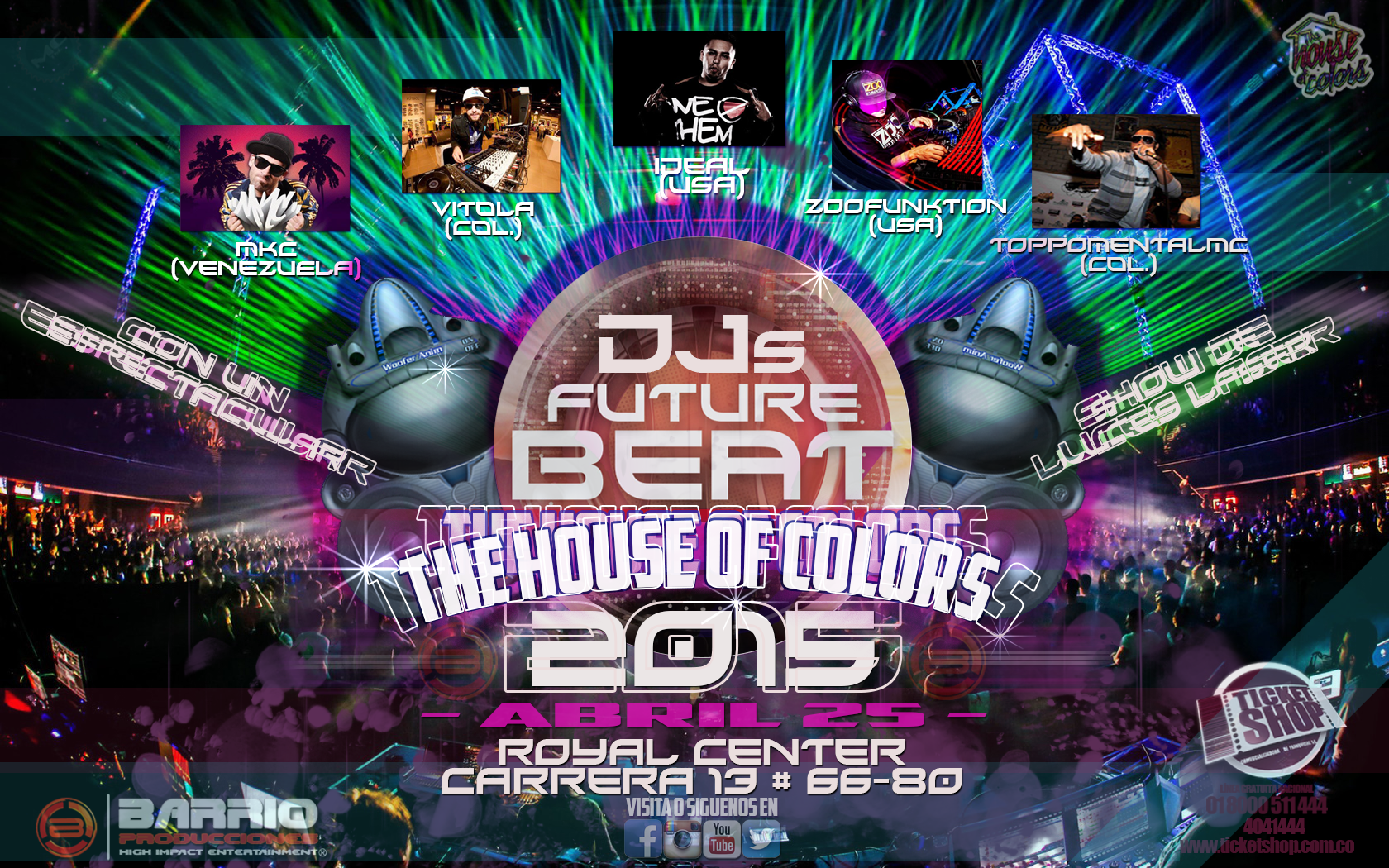 The House of Colors 2015 - Bogotá DC., Colombia